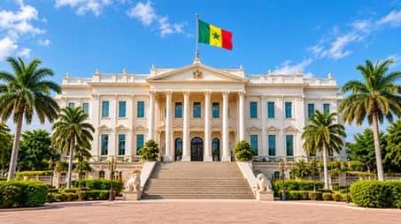 Palais de la République à Dakar